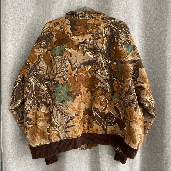 Vintage Men's Woolrich Camo Bomber Jacket 3XL - Picture 2 of 10